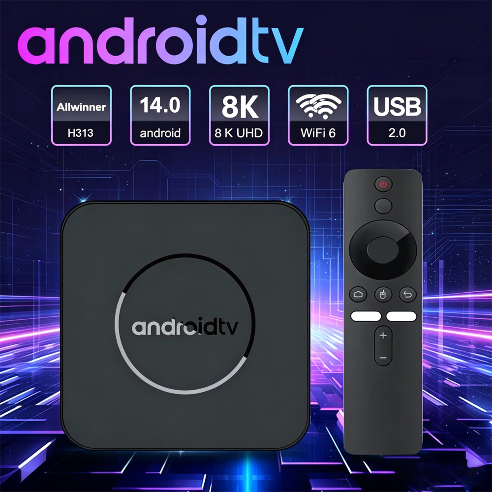 Home Cinema Media Player - TV Box Q3 Pro Android 14