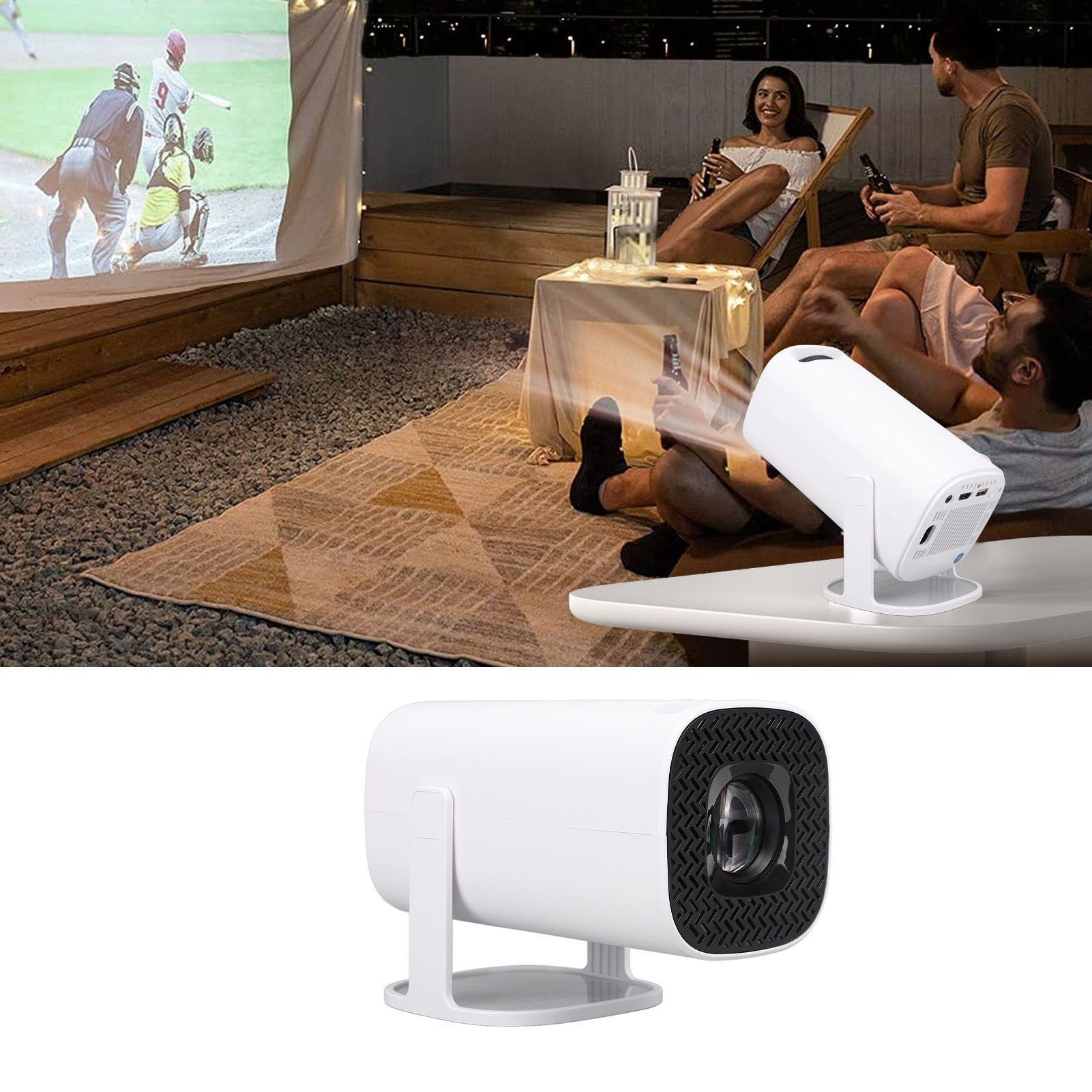 Home Cinema Mini - Proyector LED P30 1080P FHD 4K