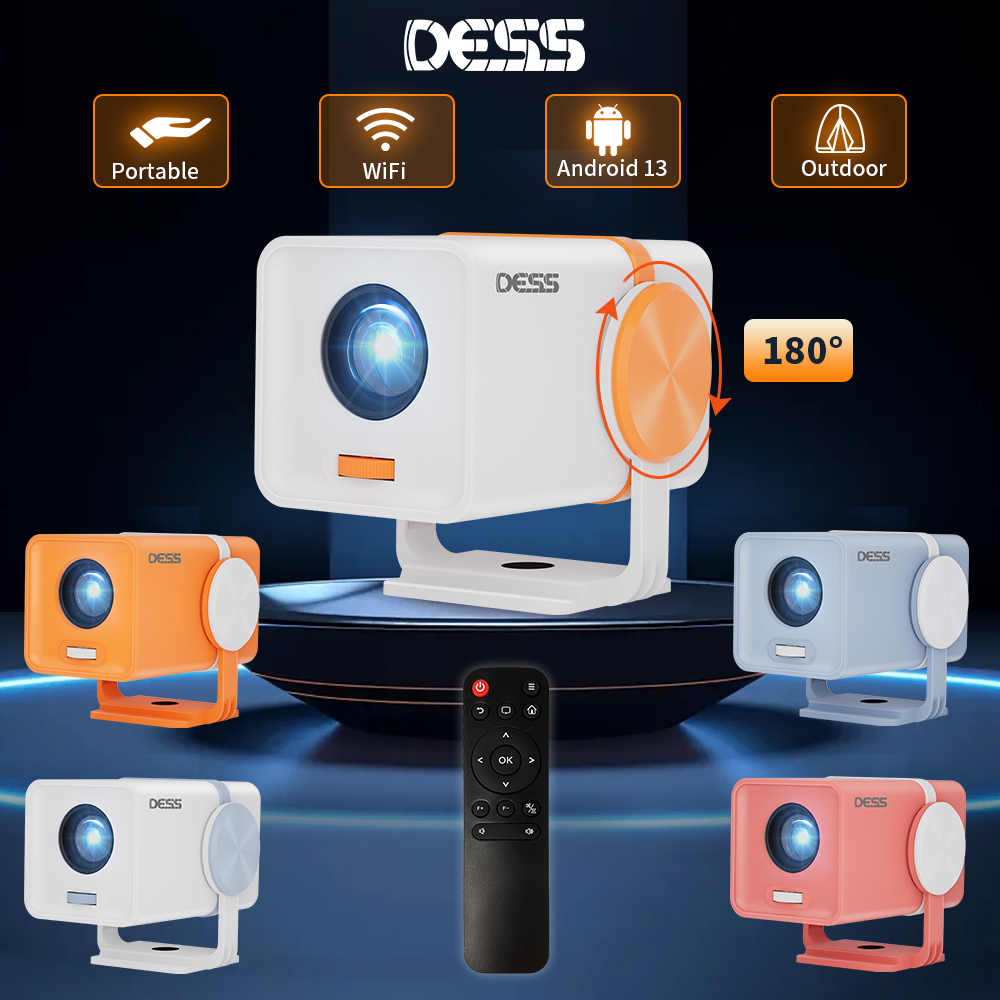 Home Cinema Setup - Proyector DESS Android 13 con Wifi6