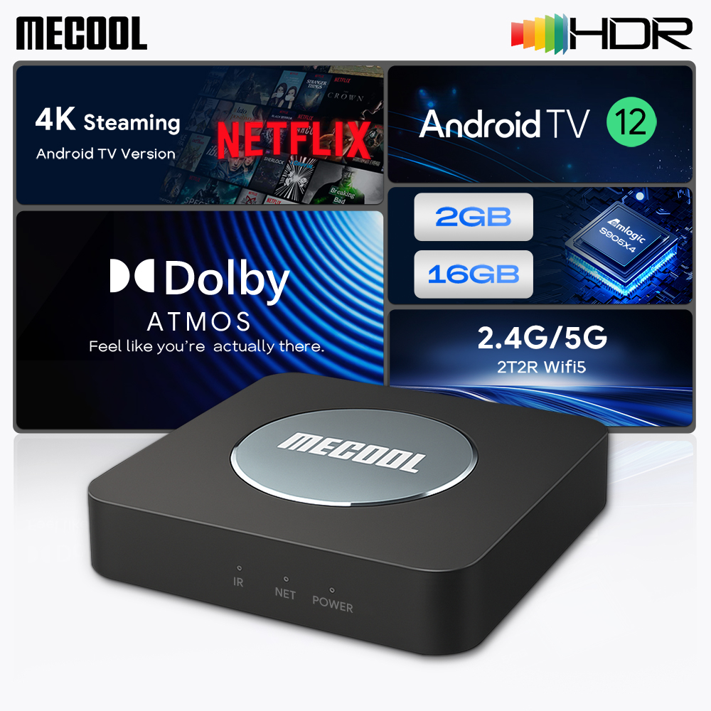Home Cinema Media Player - MECOOL TV Box Android TV KM2