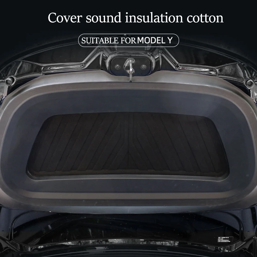 Para Tesla Model Y capó de mot - Acoustic Foam Panel reseña y precio