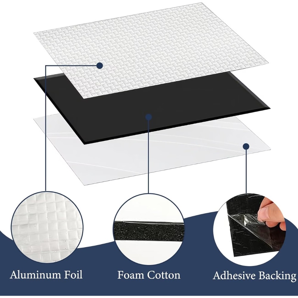 10PCS Alfombrilla de 10mm para - Acoustic Foam Panel reseña y precio
