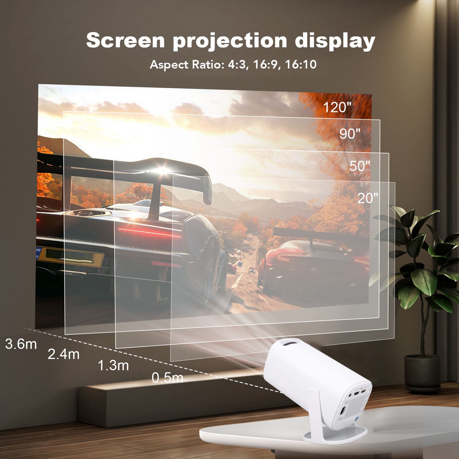 Proyector LED P30 1080P FHD 4K - Home Cinema Mini reseña y precio