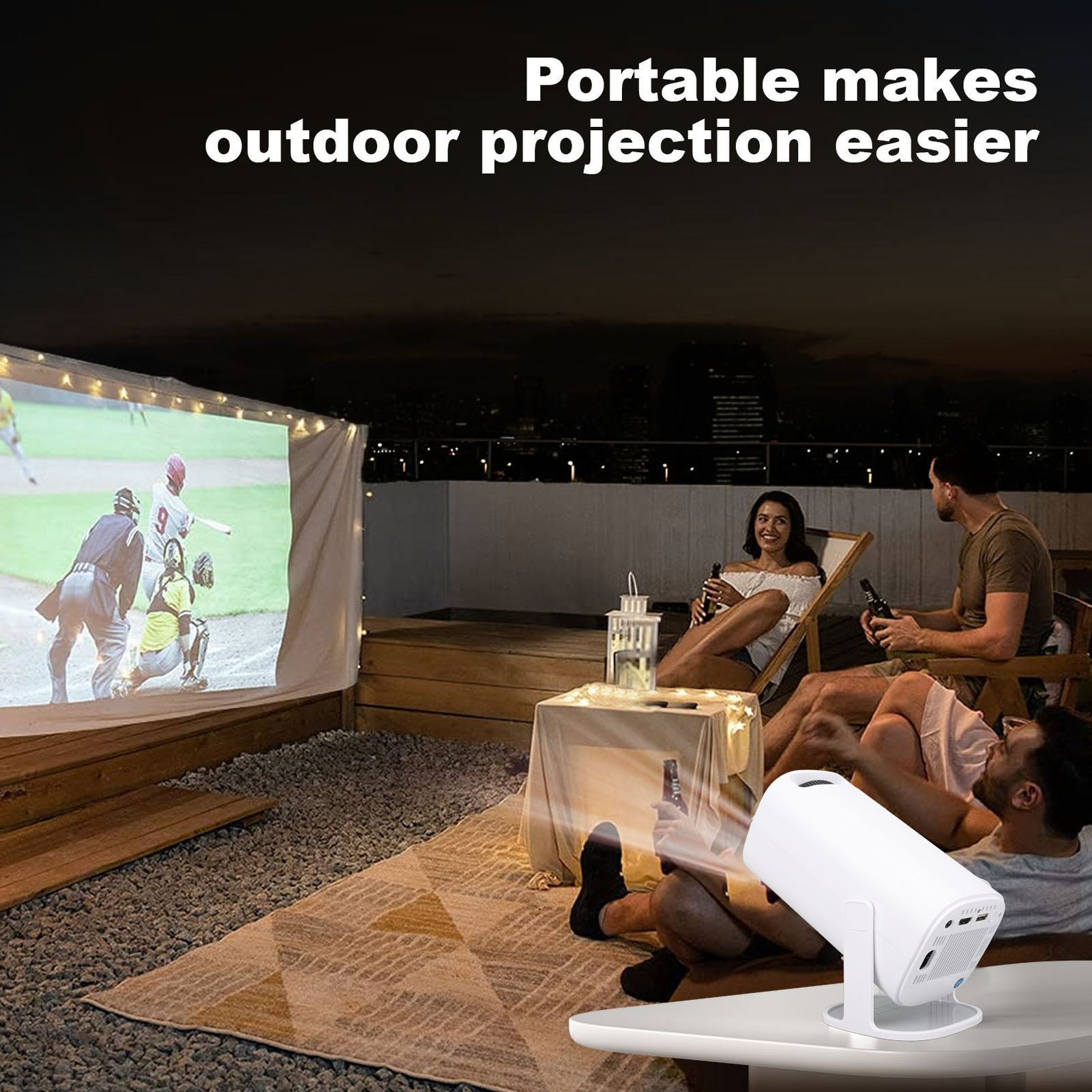 Proyector LED P30 1080P FHD 4K - Home Cinema Mini reseña y precio