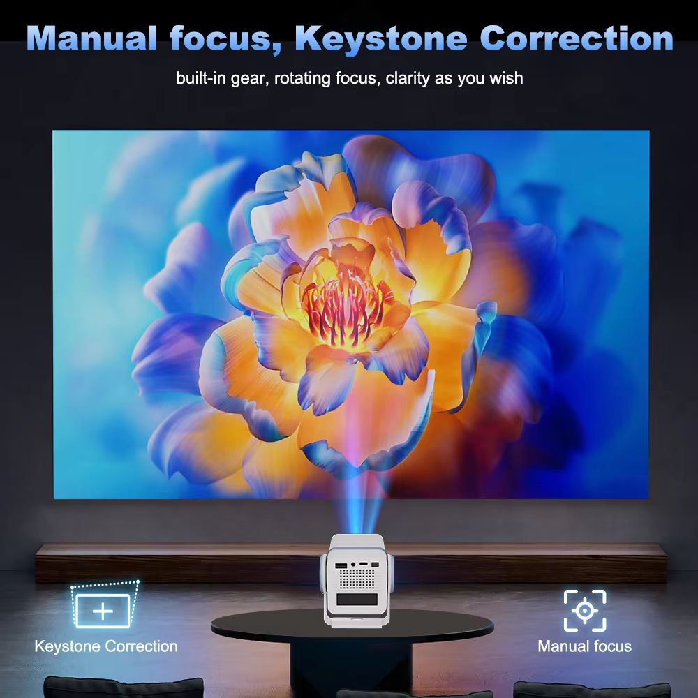 Proyector DESS Android 13 con  - Home Cinema Setup reseña y precio