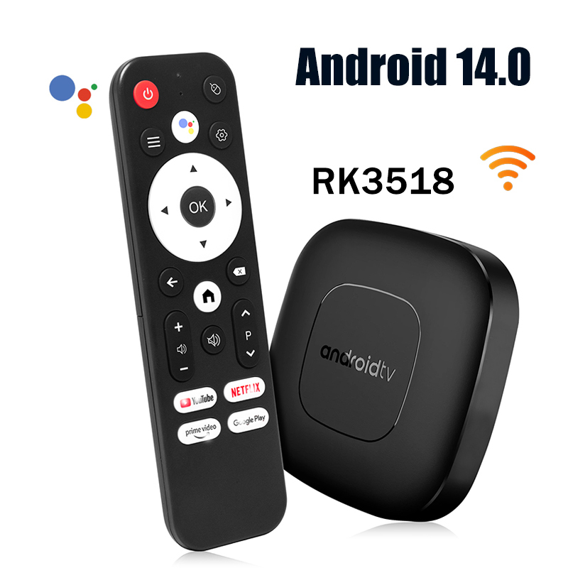Smart TV Box Android 14.0 Wifi - Home Cinema Media Player reseña y precio