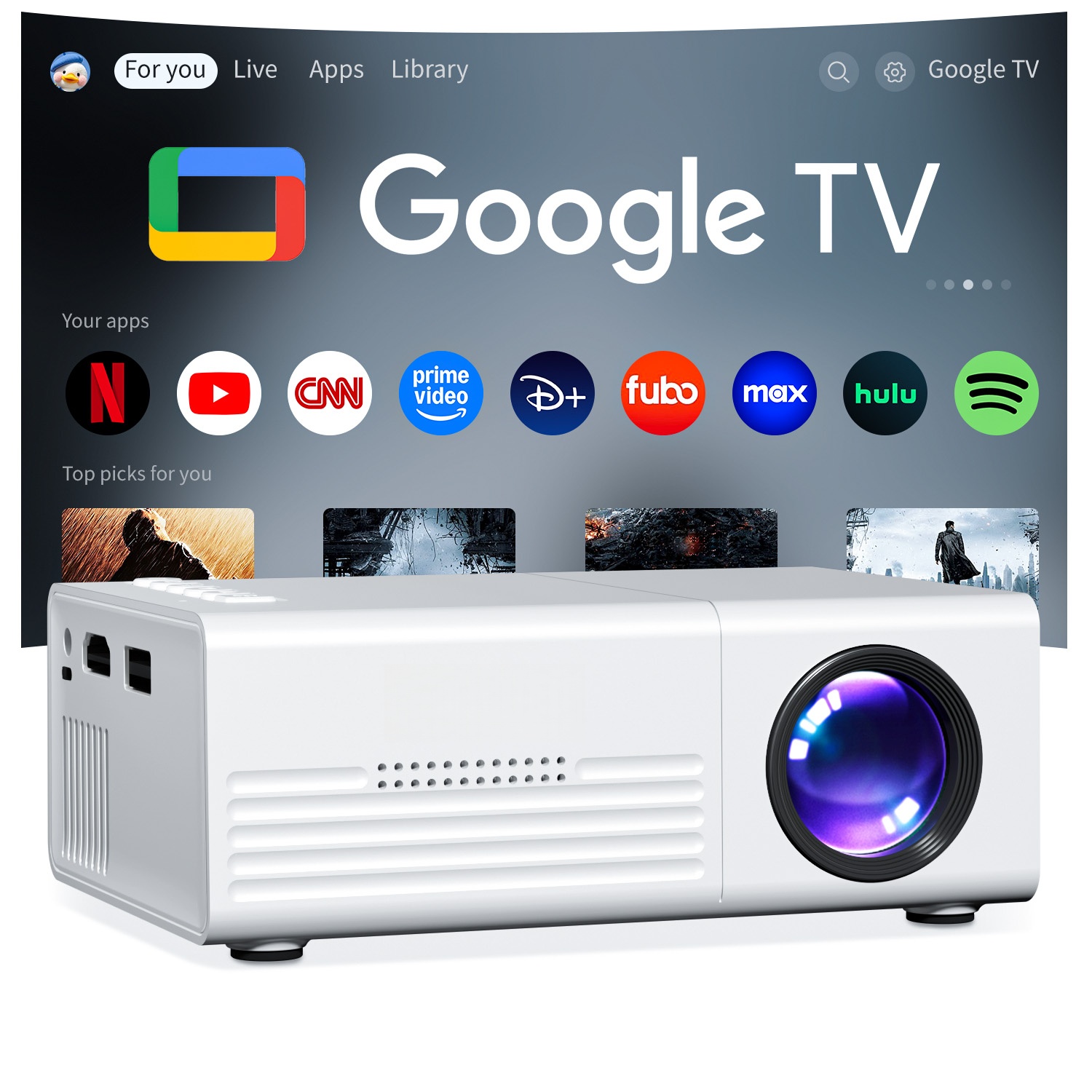 Mini Proyector TFT LCD Wifi Bl - Home Cinema Media Player reseña y precio