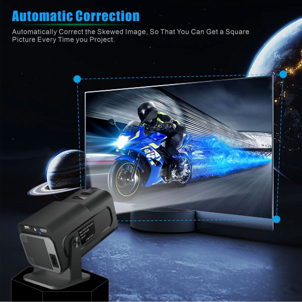 Mini proyector portátil recién - Home Cinema Mini reseña y precio