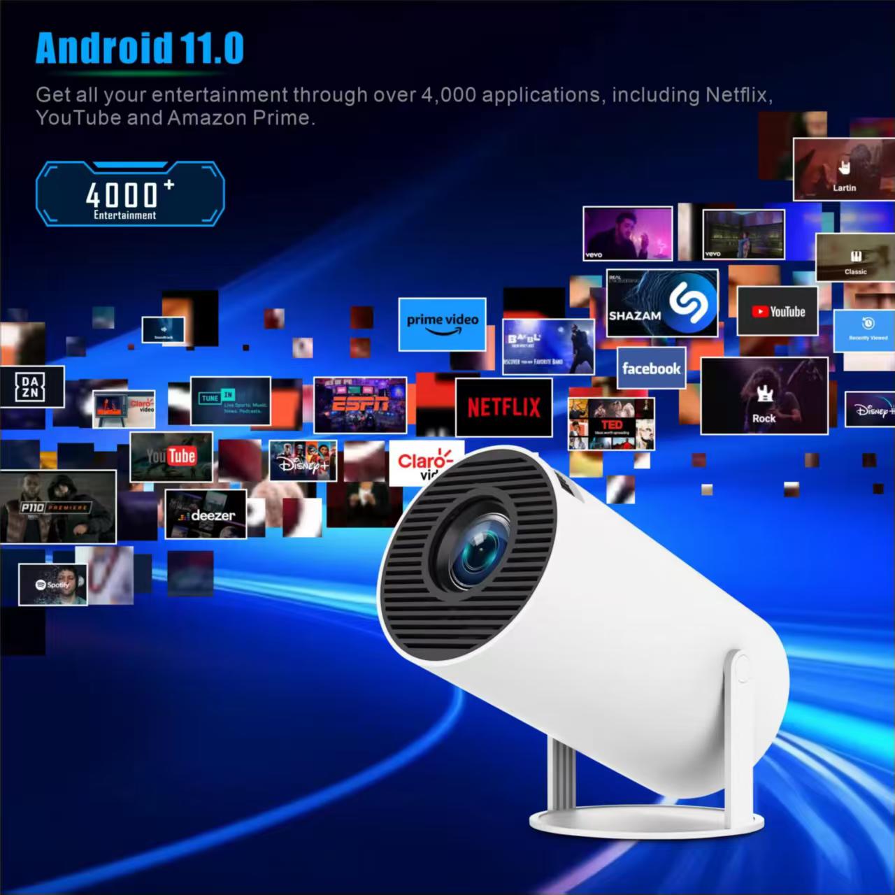 Mini Proyector Portátil HY300  - Home Cinema Mini reseña y precio