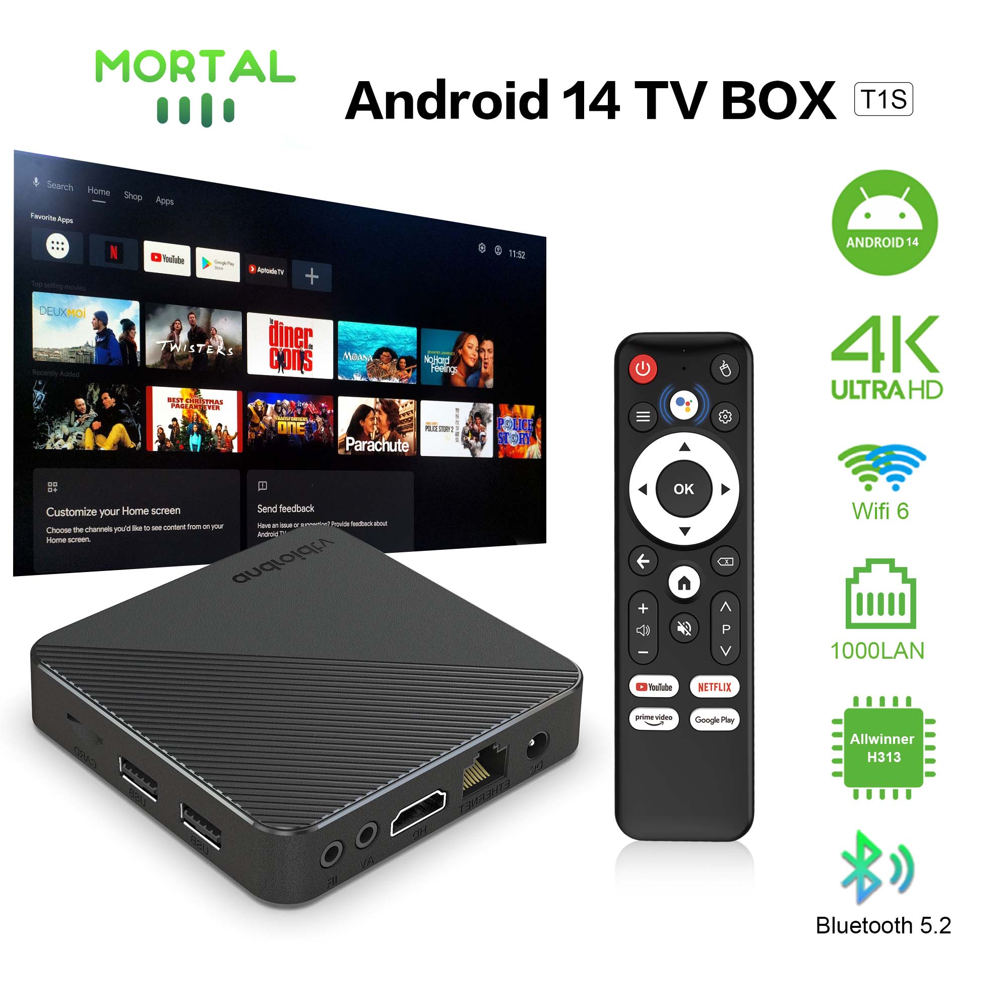 TV Box con sistema de cine en  - Home Cinema Media Player reseña y precio