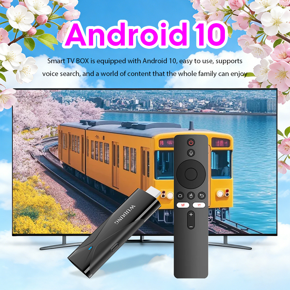 WD08 PRO TV Dongle Android 10  - Home Cinema Media Player reseña y precio