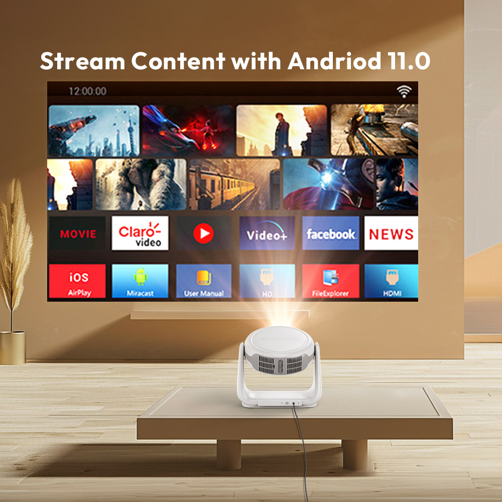 Vevshao A10 proyector intelige - Home Cinema Mini reseña y precio